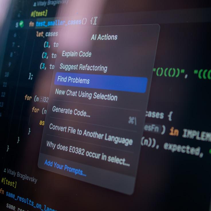 Android app development interface